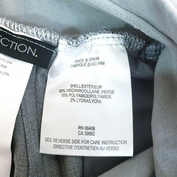 *Last Chance* NWT Theory Brinton Maternity Dress Pants Trousers Heather Grey - Picture 9 of 10